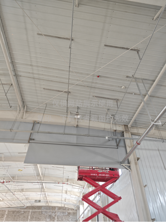 临洮县蔬菜厂房柞水挡烟垂壁