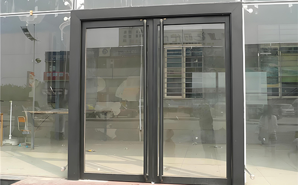 柞水玻璃地弹门